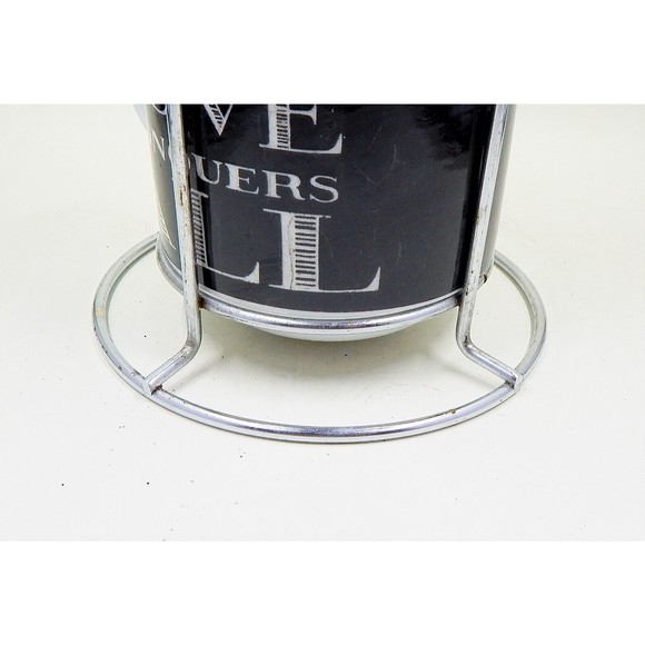 Pier 1 Imports Ceramic Stacking Mugs Be Still My Beating Heart Rack Set of 4 - Picture 8 of 10